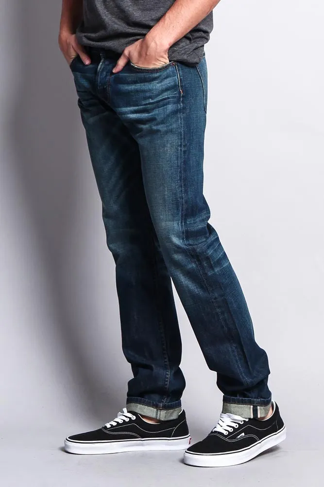 Men's Straight Fit Selvedge Jeans