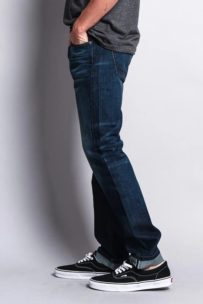 Men's Straight Fit Selvedge Jeans