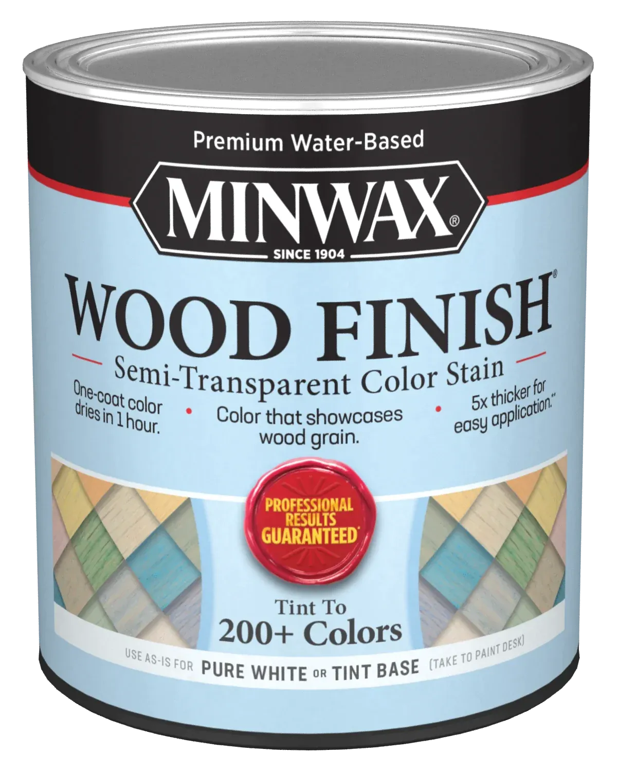 MINWAX® Wood Finish® Water-Based Semi-Transparent Color Stain