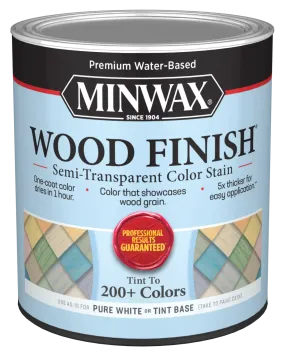 MINWAX® Wood Finish® Water-Based Semi-Transparent Color Stain