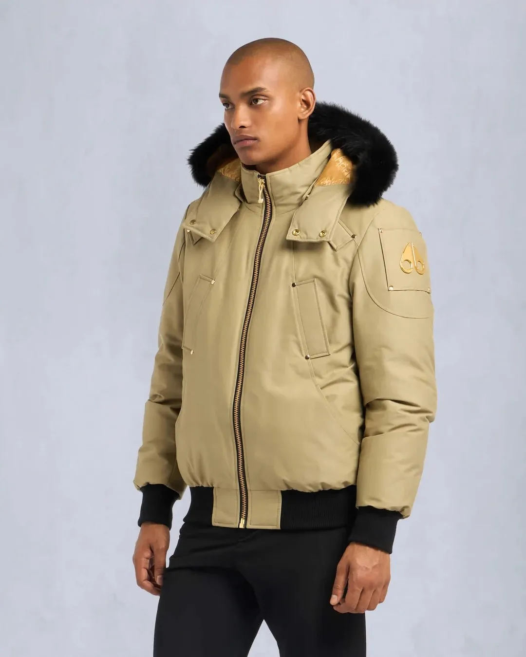 MOOSE KNUCKLES - GOLD SERIES LITTLE RAPIDS BOMBER JACKET - M39MB000GS