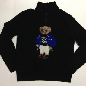 Nwt Polo Ralph Lauren Wool RLX Teddy Bear Mockneck Sweater