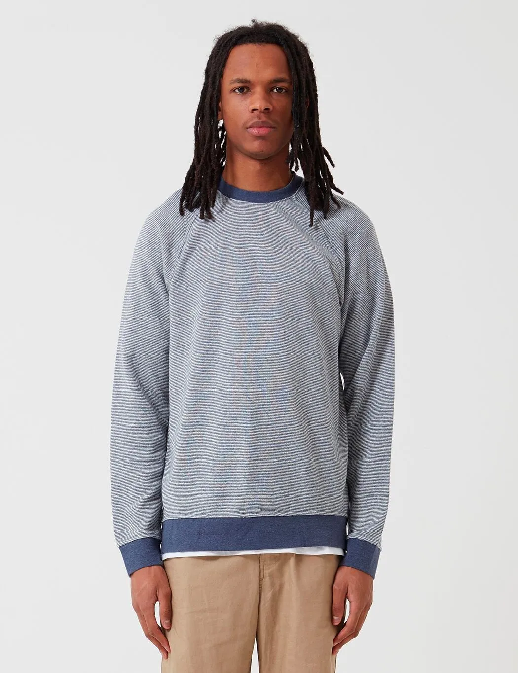 Patagonia Trail Harbour Crew Neck Sweatshirt - Dolomite Blue