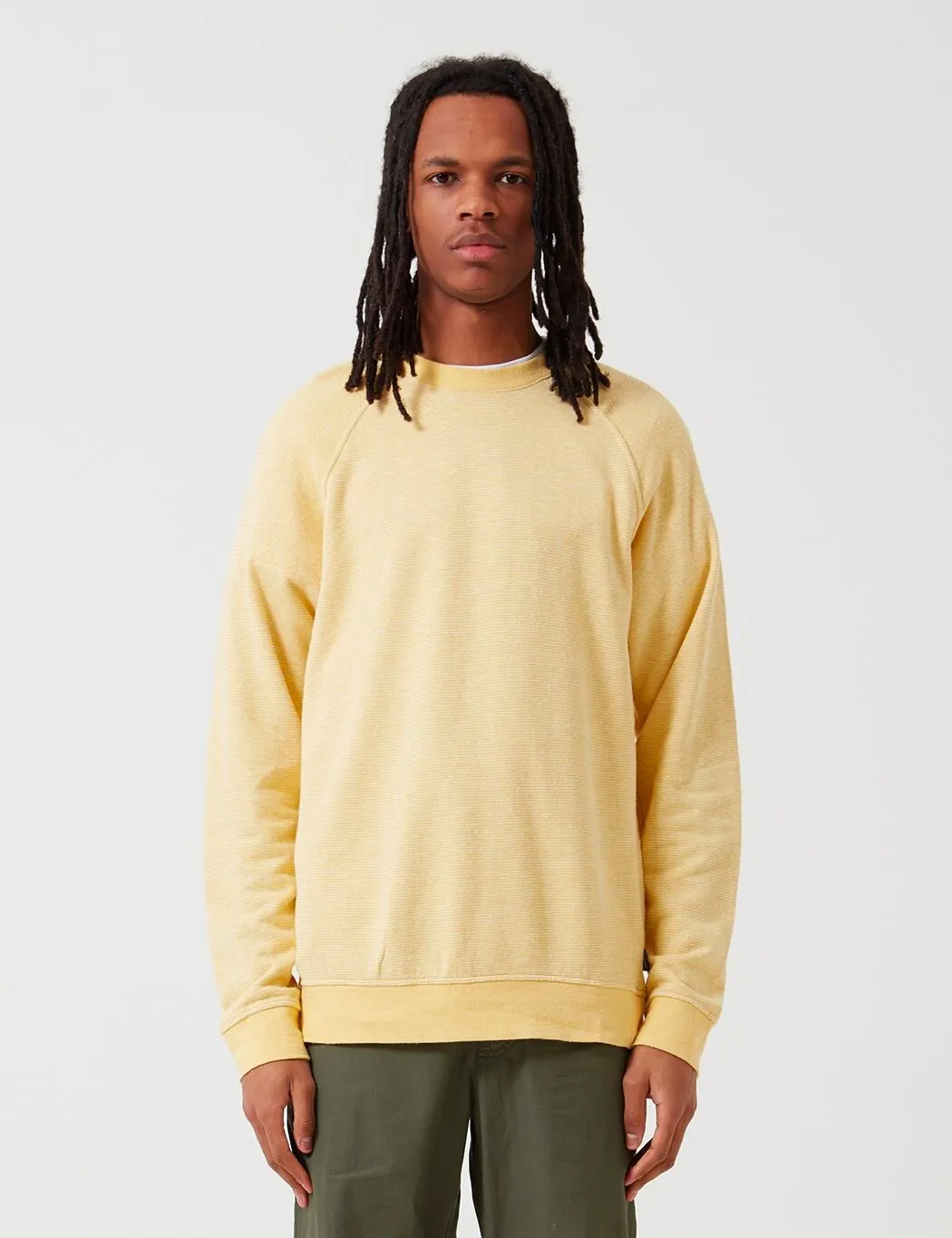 Patagonia Trail Harbour Crew Neck Sweatshirt - Surfboard Yellow/Resin Yellow