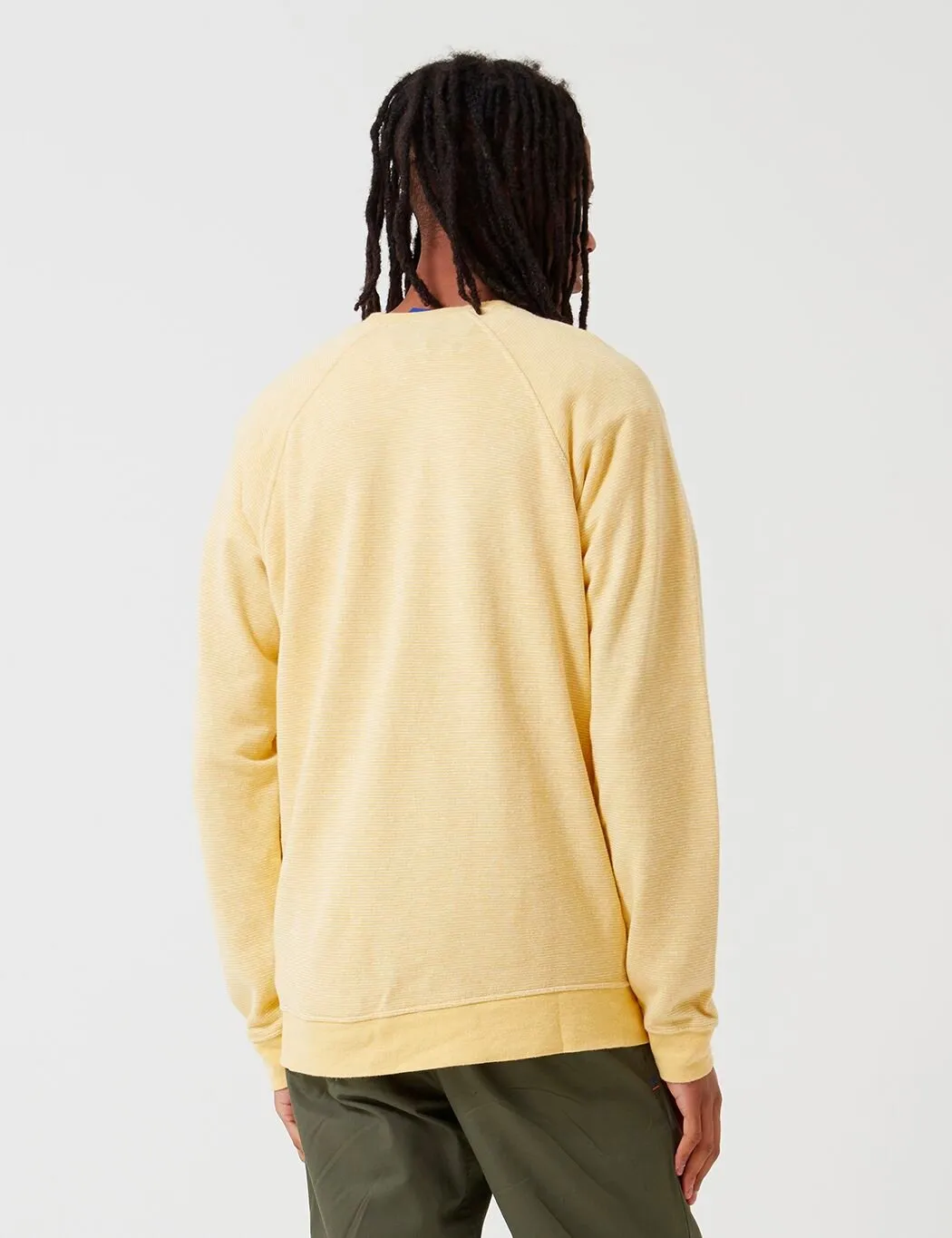 Patagonia Trail Harbour Crew Neck Sweatshirt - Surfboard Yellow/Resin Yellow