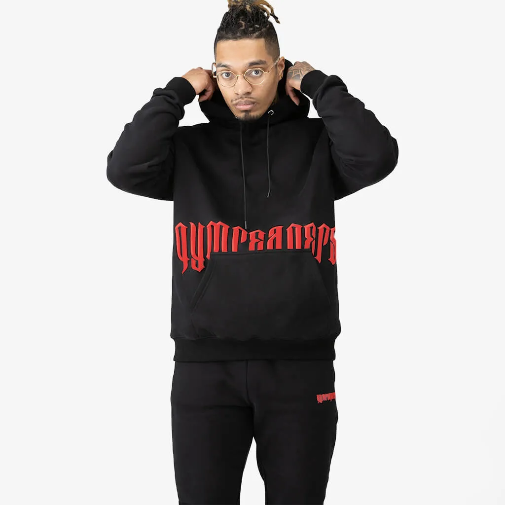 Phantom Hoodie - Black/Red