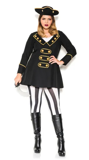 Plus Size Classy Pirate Costume