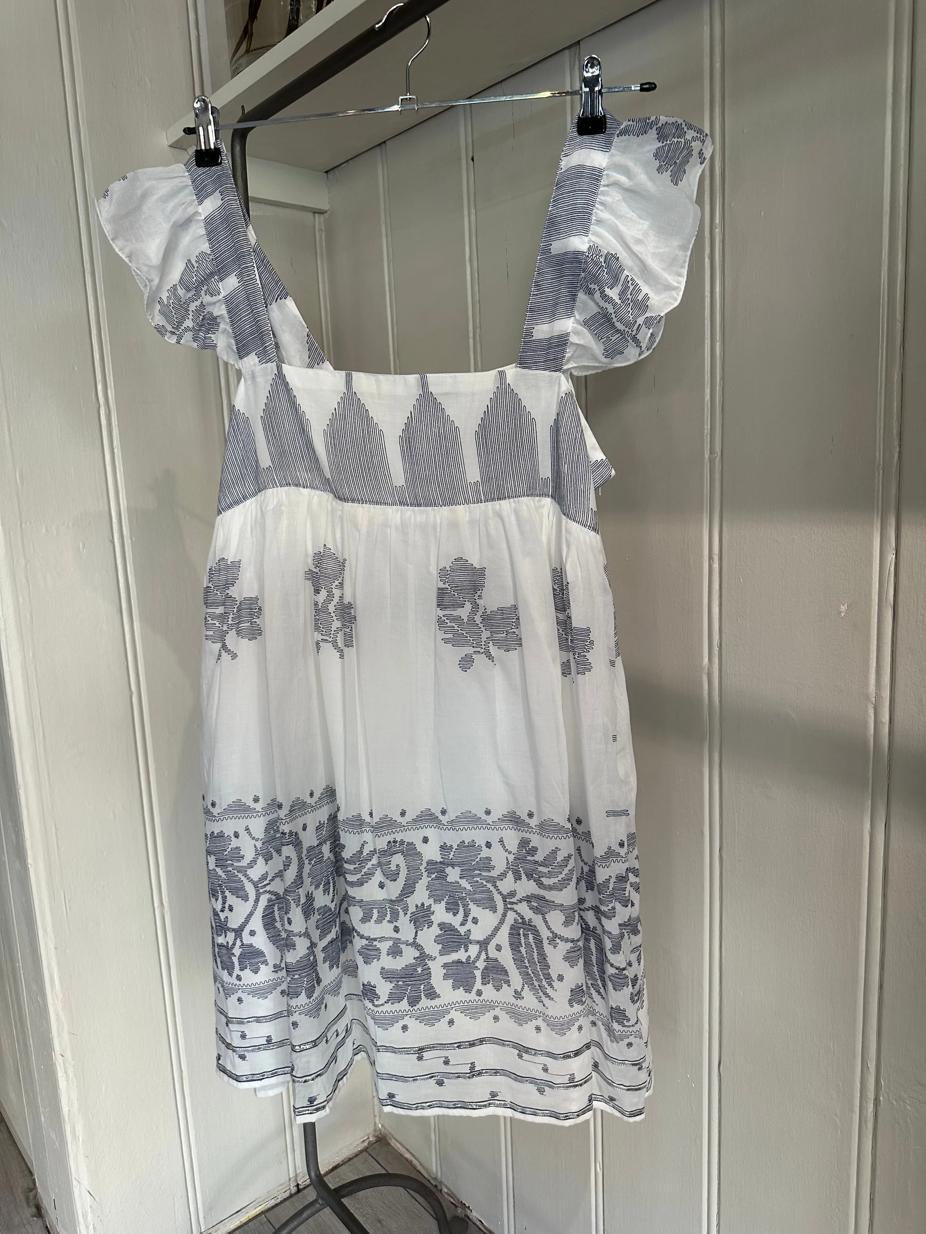 PRE-OWNED JULIET DUNN BABYDOLL DRESS M/L RRP £285