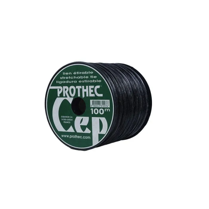 Prothec Permanent Stretchable Black Ties CEP