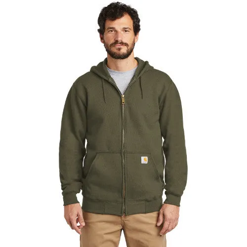 Quaking Aspen Carhartt ® Midweight Hooded Zip-Front Sweatshirt CTK122