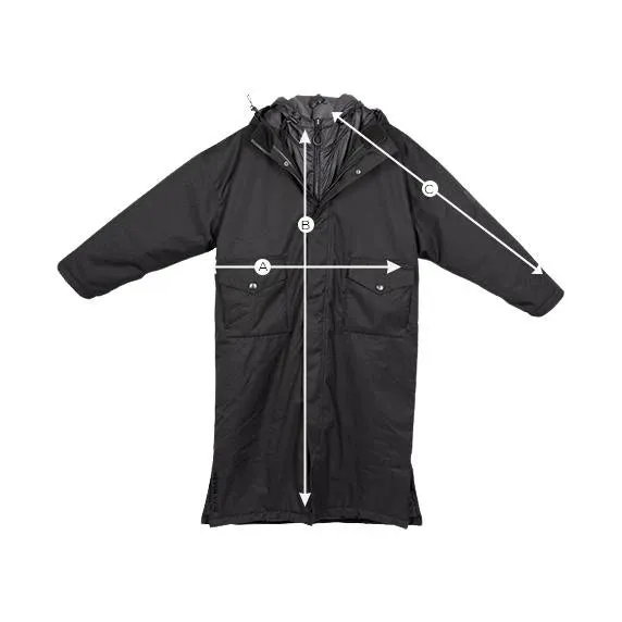 Red Paddle Co. Revolution 3 in 1 Parka - Carbon Black