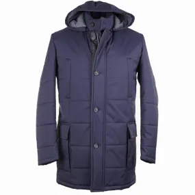 Rifugio Wool-Lined Hooded Technical Parka