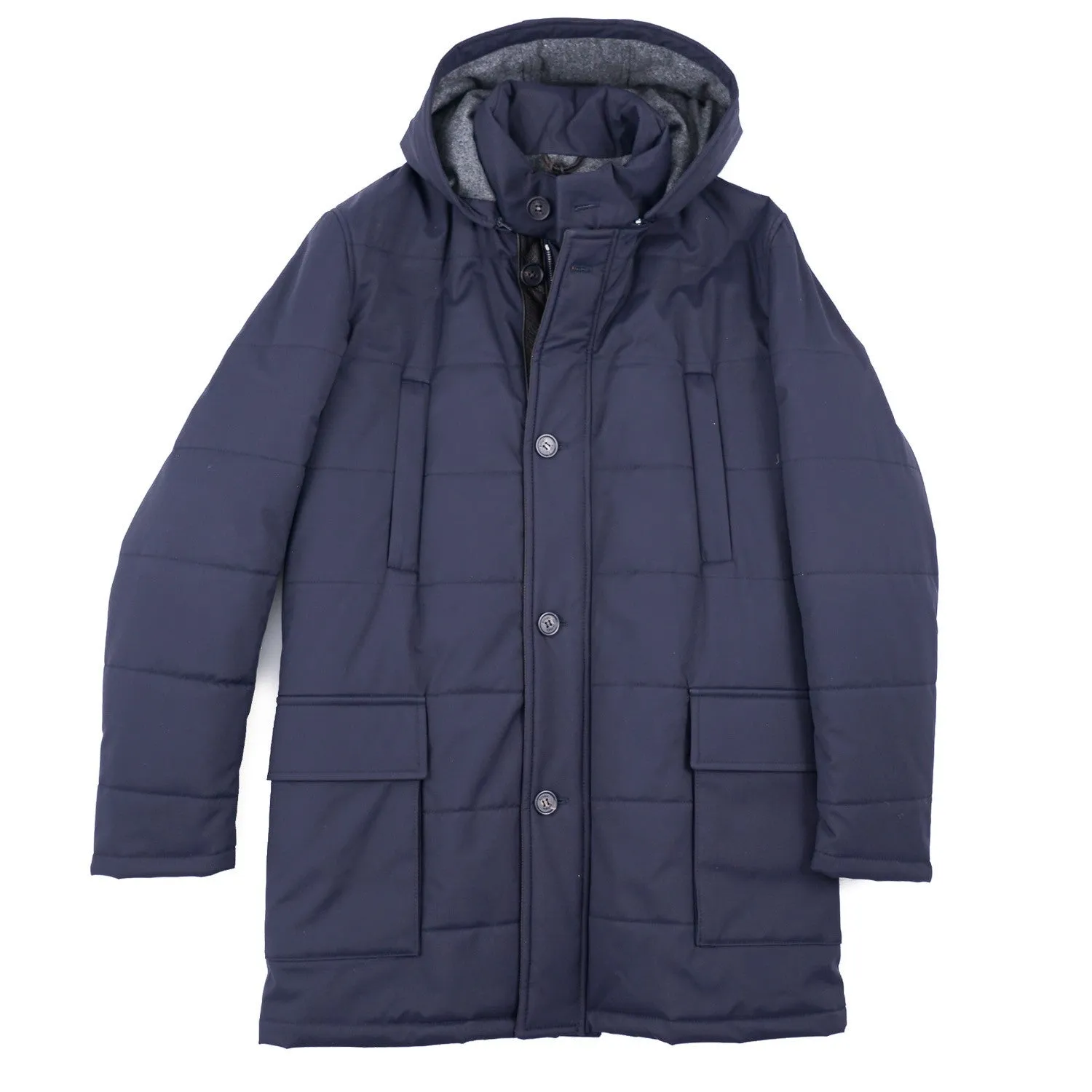 Rifugio Wool-Lined Hooded Technical Parka