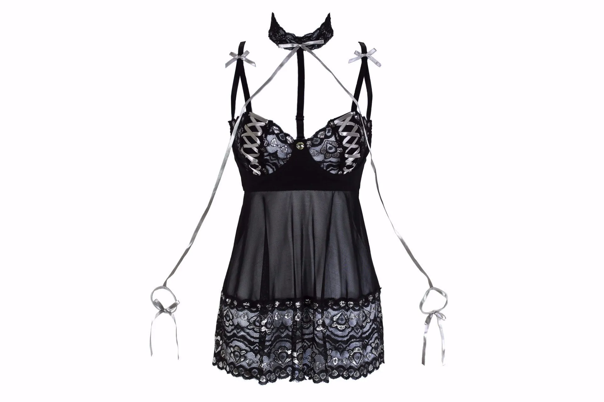 SALE Bound Boutique Starlight Babydoll