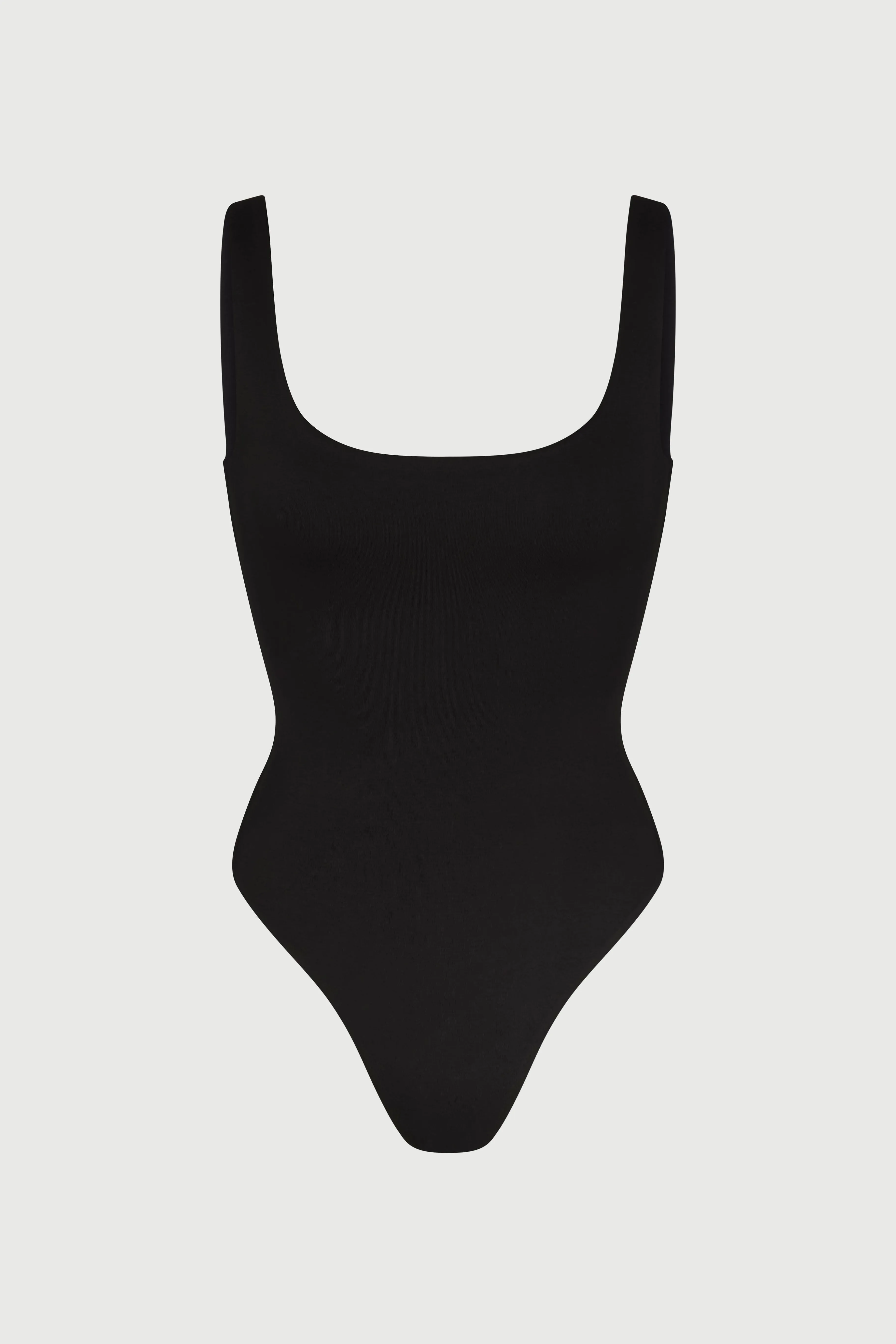 Smooth Scoop Neck Tank Bodysuit