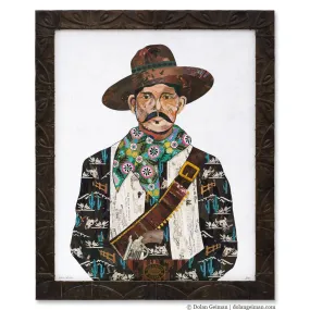 SONORAN RANGER original paper collage