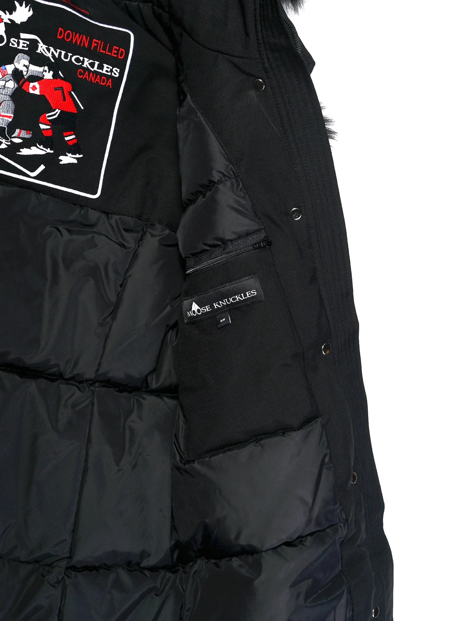 Stirling Parka Black/Black