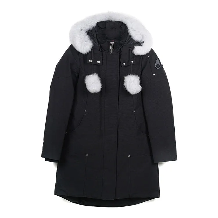 Stirling Parka Black/white