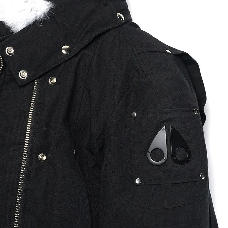 Stirling Parka Black/white