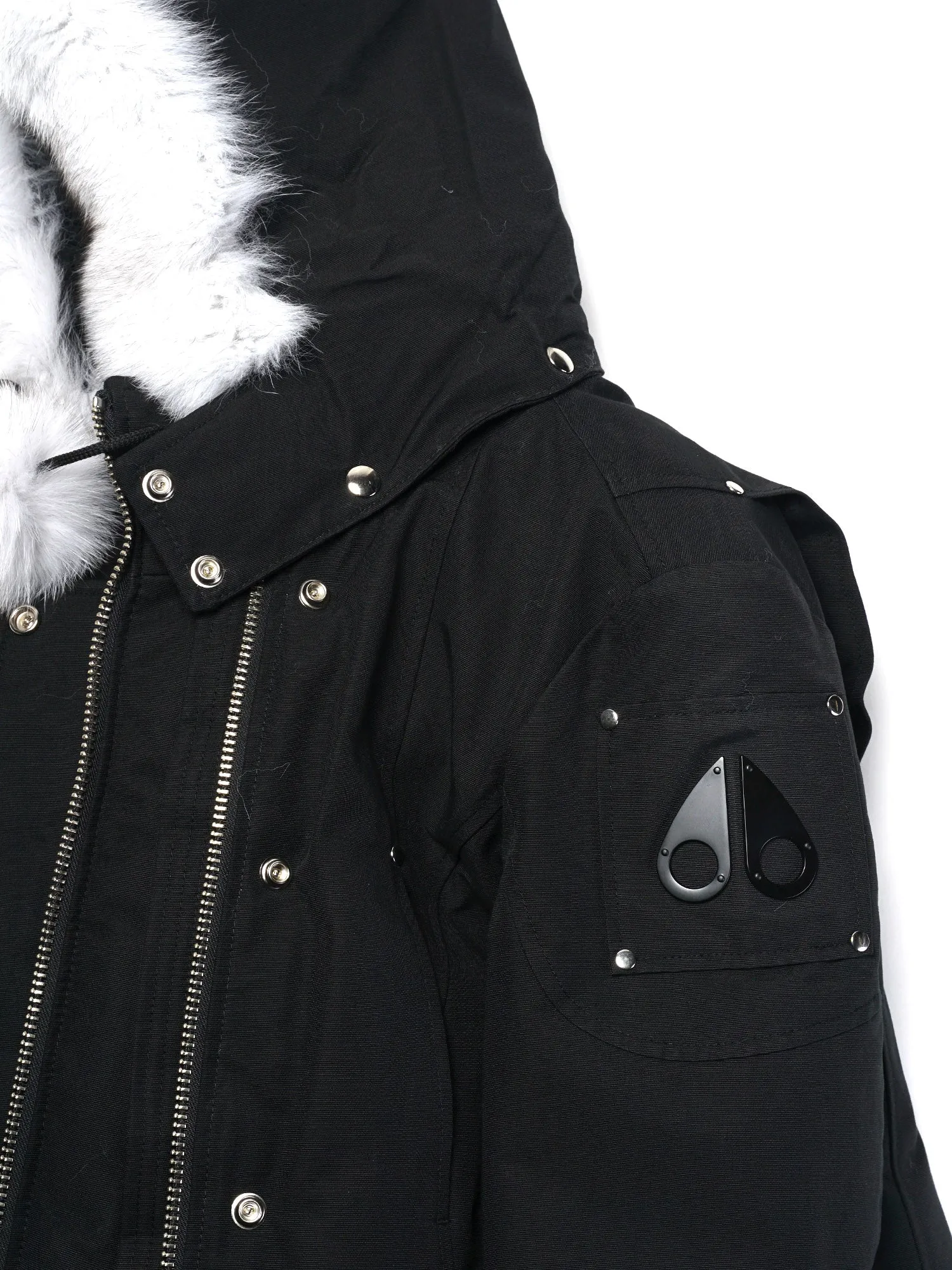 Stirling Parka Black/white