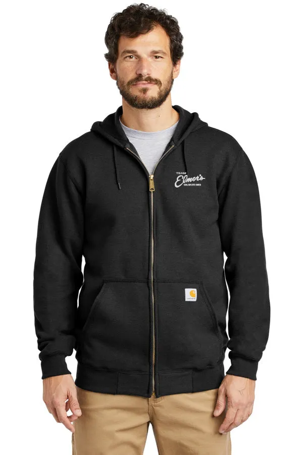 Team Elmer's Carhartt Midweight Hooded Zip-Front Sweatshirt