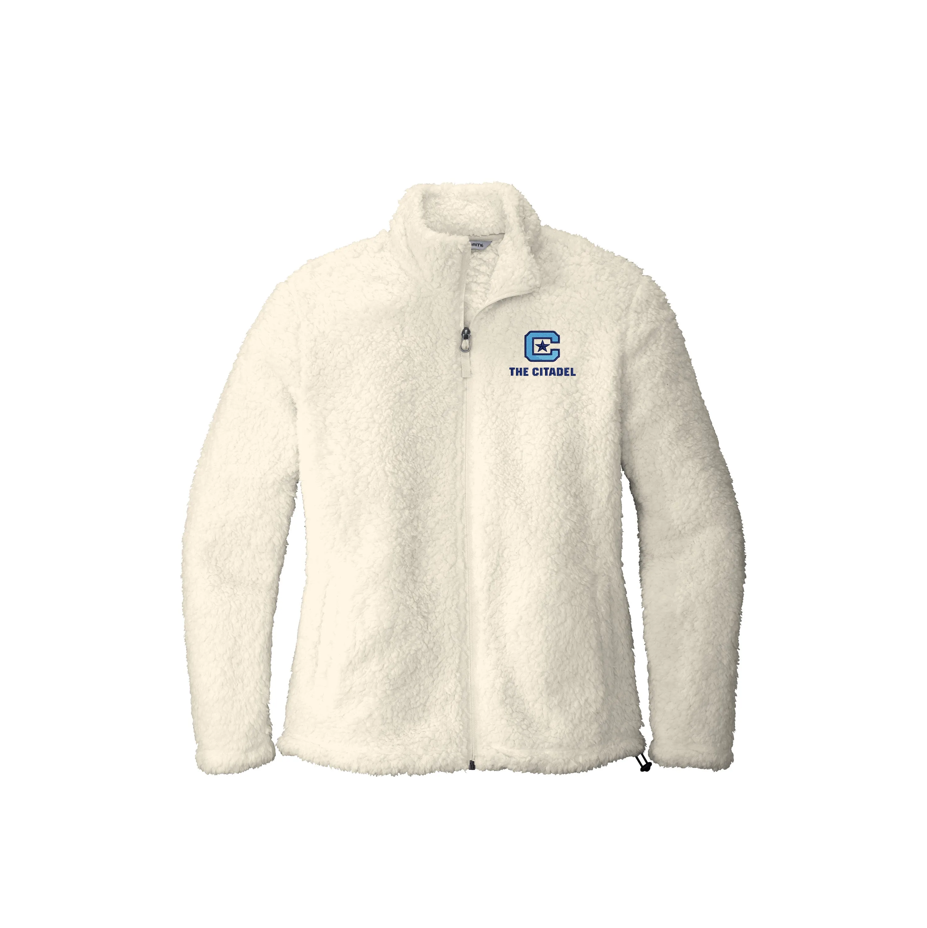 The Citadel C Star Sports logo, Ladies Cozy Fleece Jacket