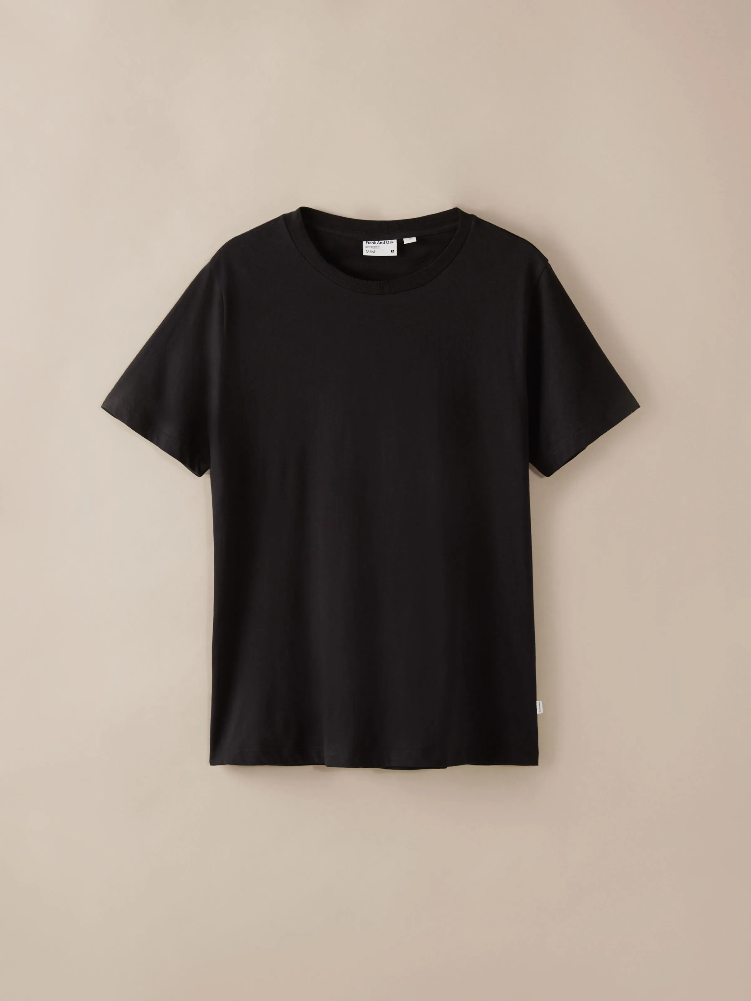 The Slim Fit Essential T-Shirt in Black