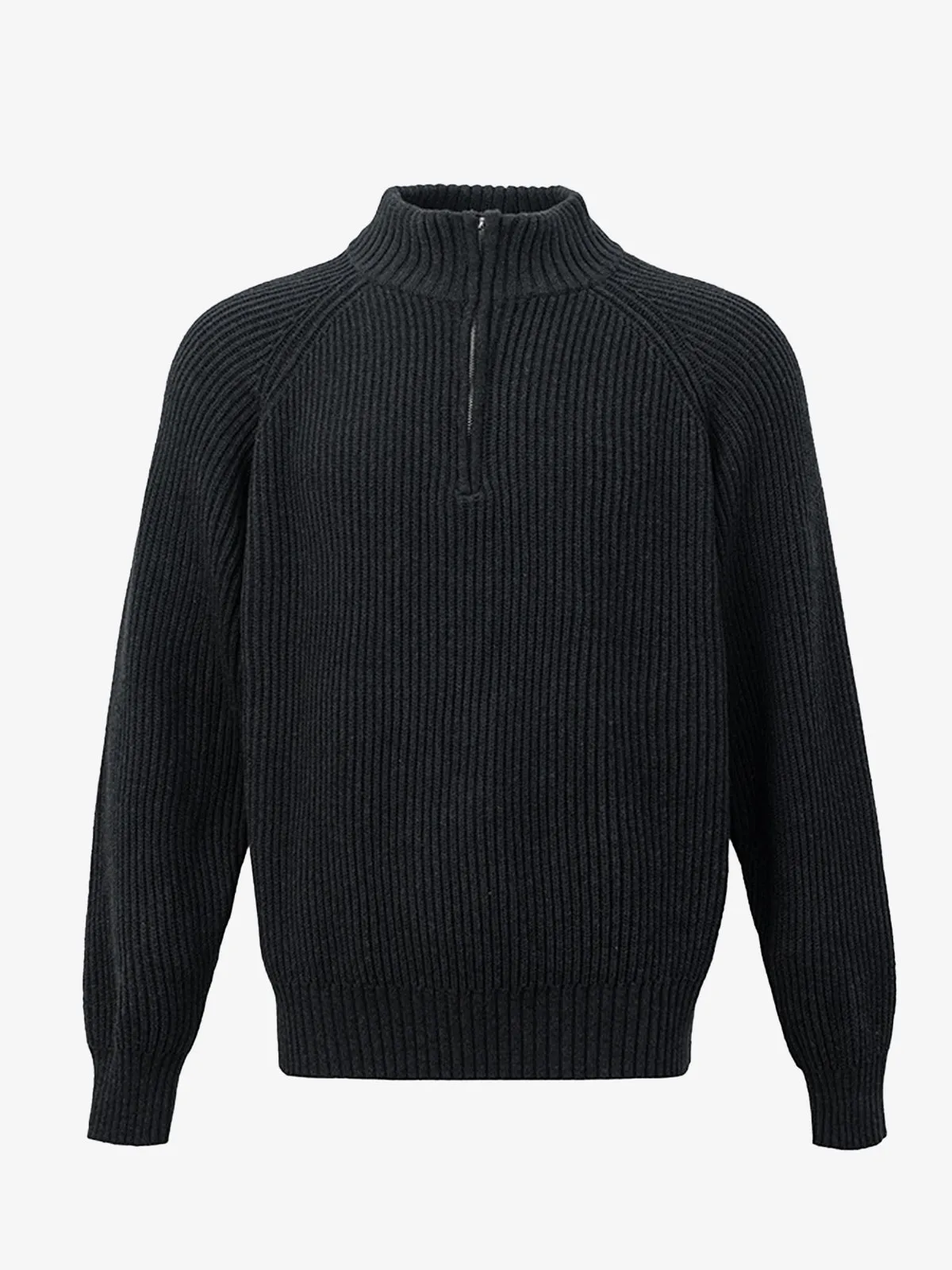 Timeless Classic Cotton Half-Zip Sweater