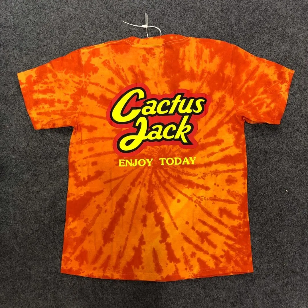 Travis Scott Cactus Jack AstroWorld Tour Tie-Dye Shirt