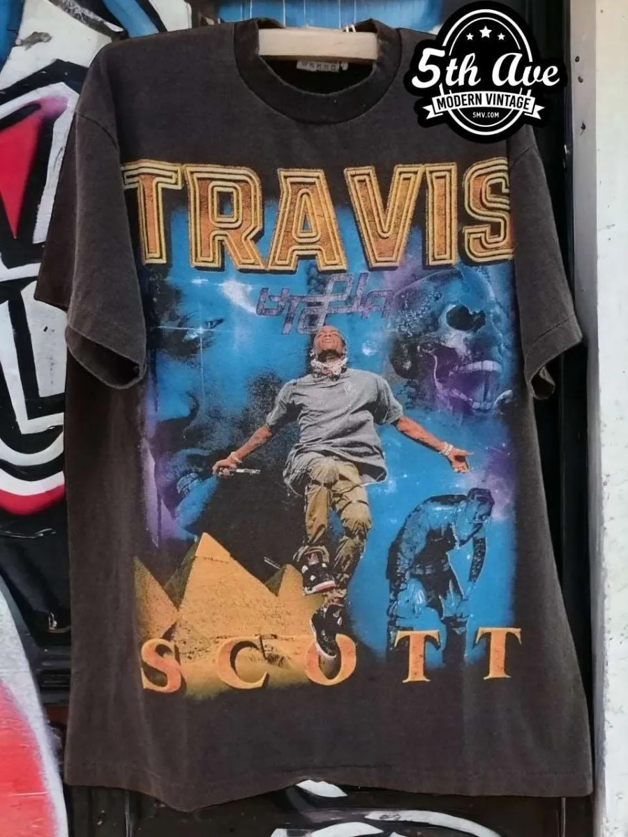 Travis Scott: Visionary Energy Crew Neck T-Shirt