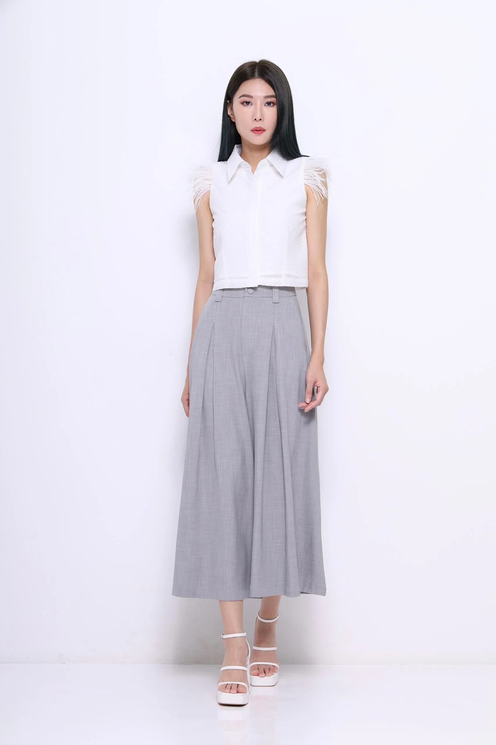 Veron Wide-Legged Culottes