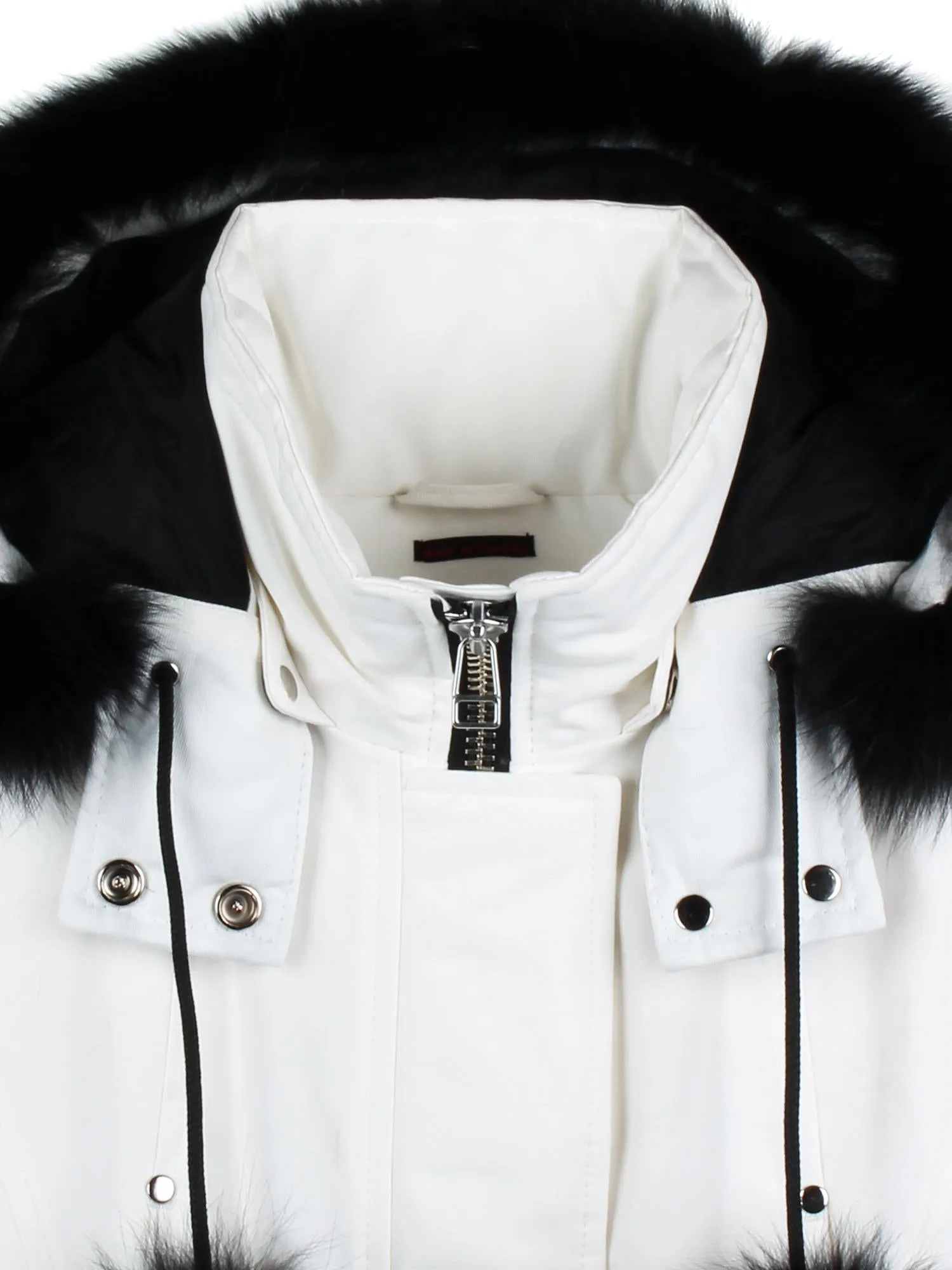 W Stirling Parka Snow/Black