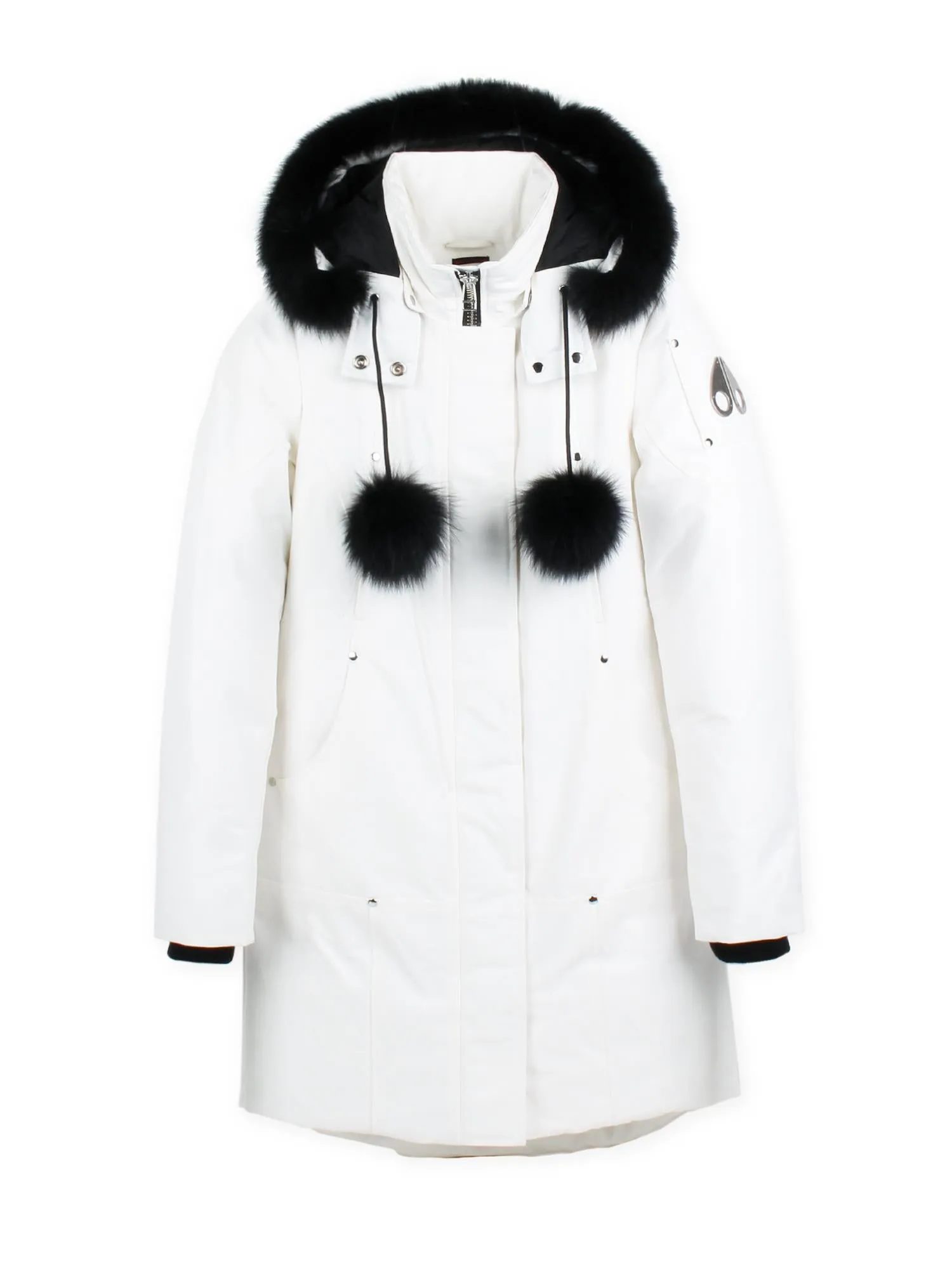 W Stirling Parka Snow/Black