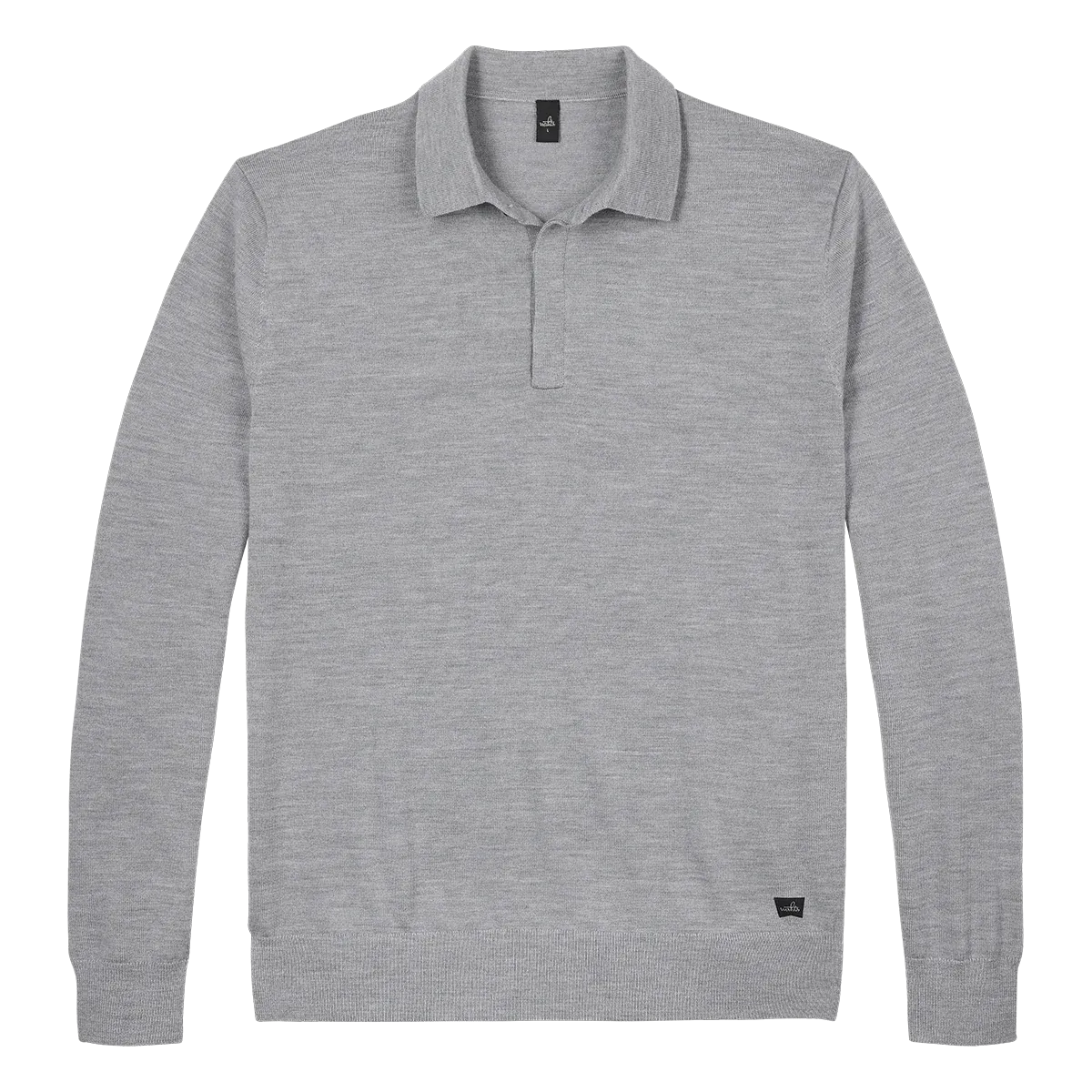 WAHTS Hall Polo Knit Light Grey