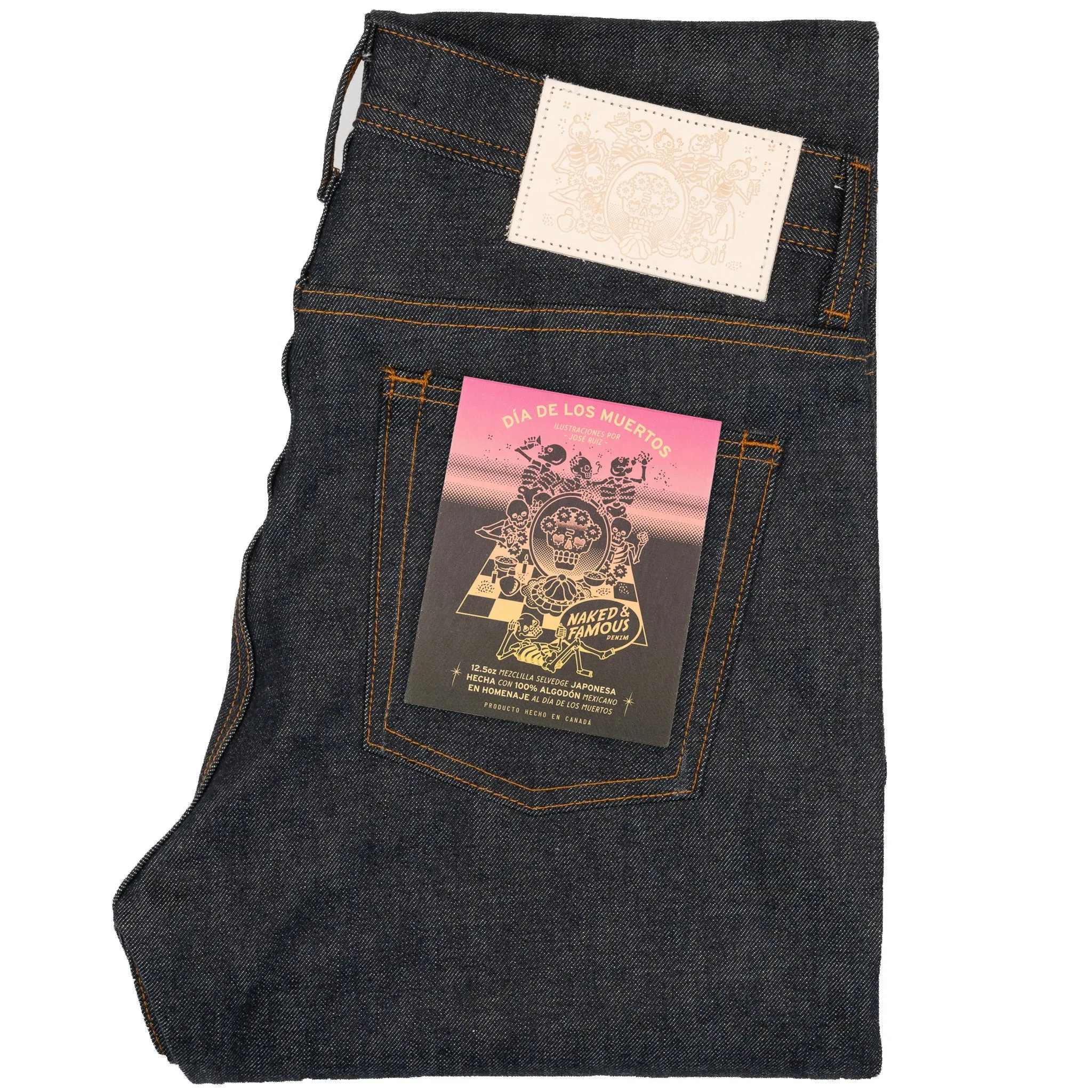 Weird Guy - Dia De Los Muertos Selvedge