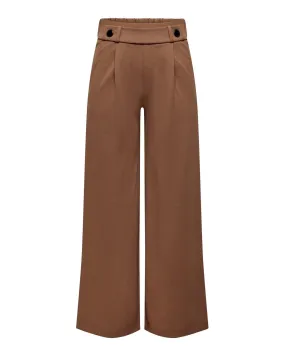 Wide Leg Culottes - Plain Pattern Soft Comfortable and Breathable