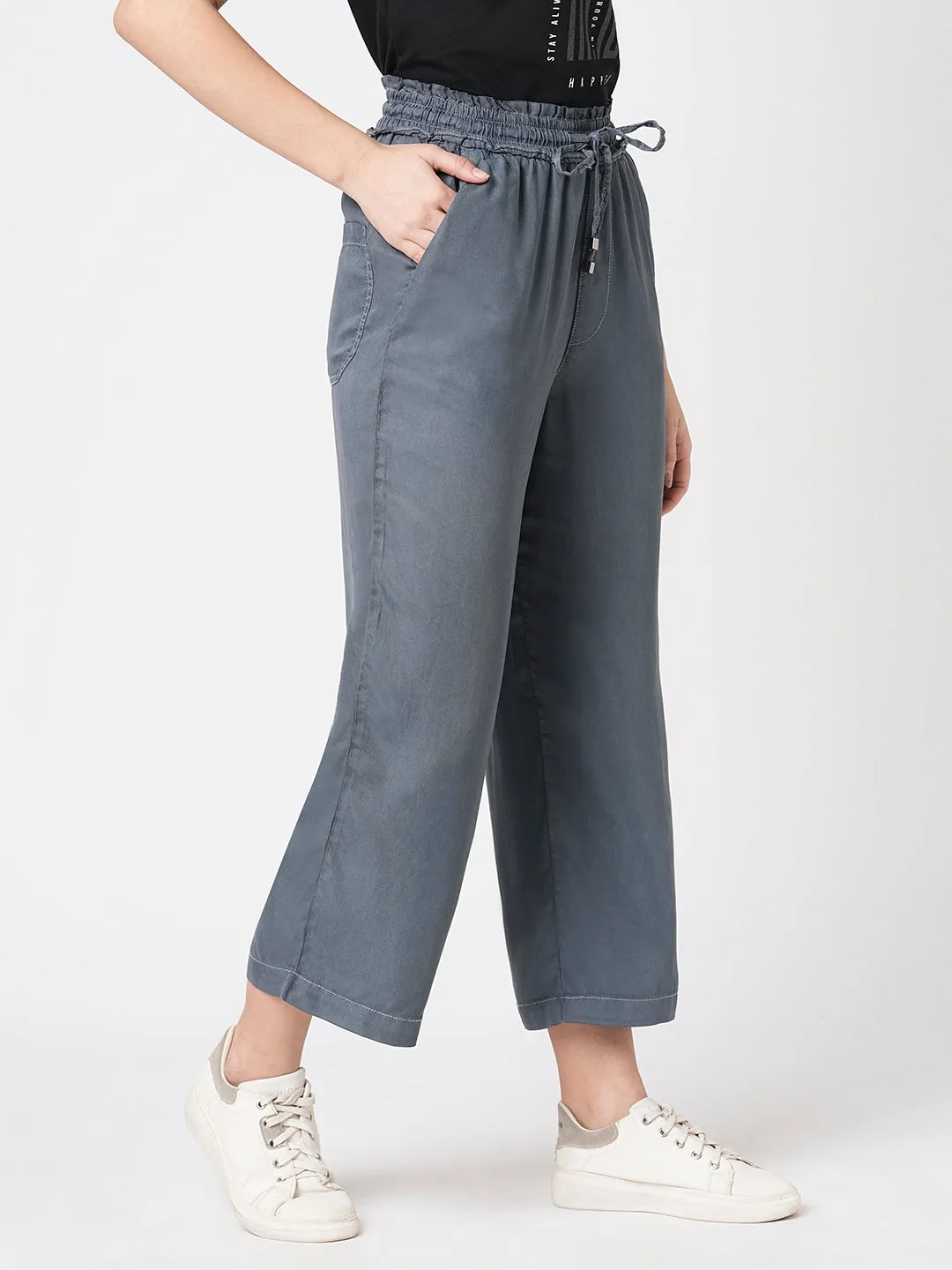 Women High-Rise Comfort Culottes