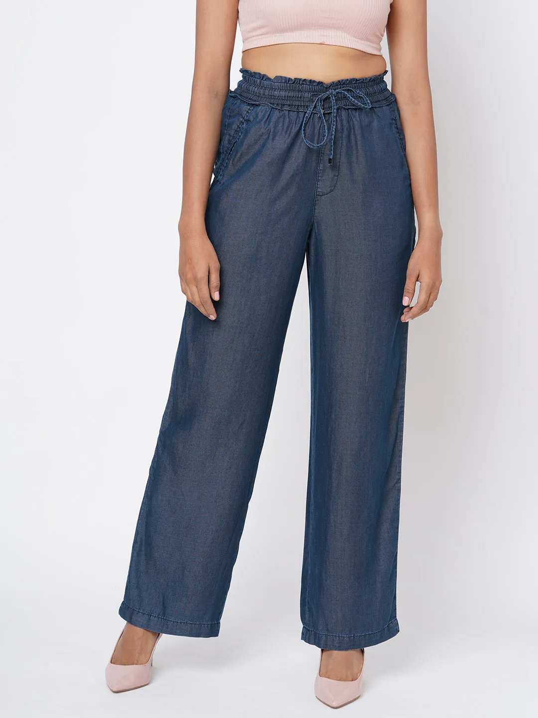 Women High-Rise Comfort Fit Culottes