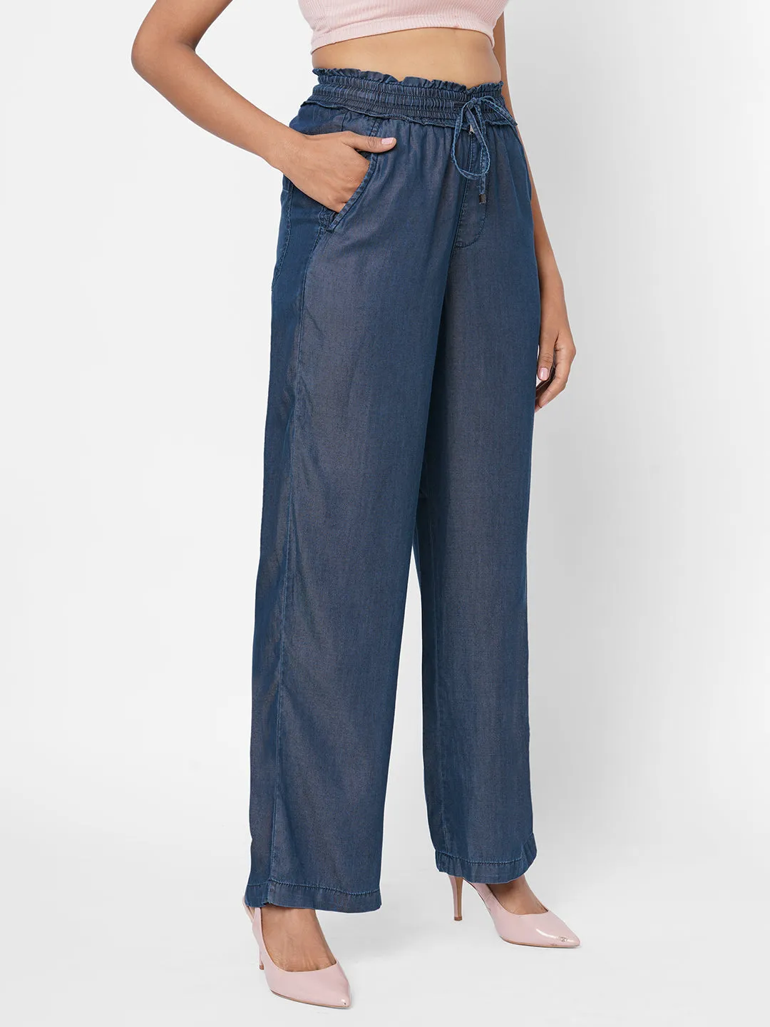 Women High-Rise Comfort Fit Culottes