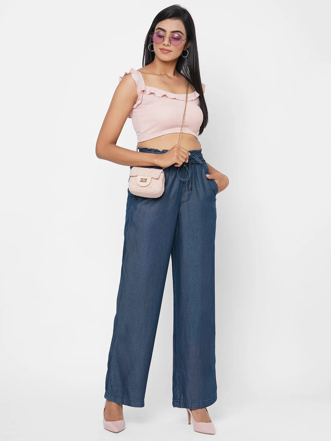 Women High-Rise Comfort Fit Culottes