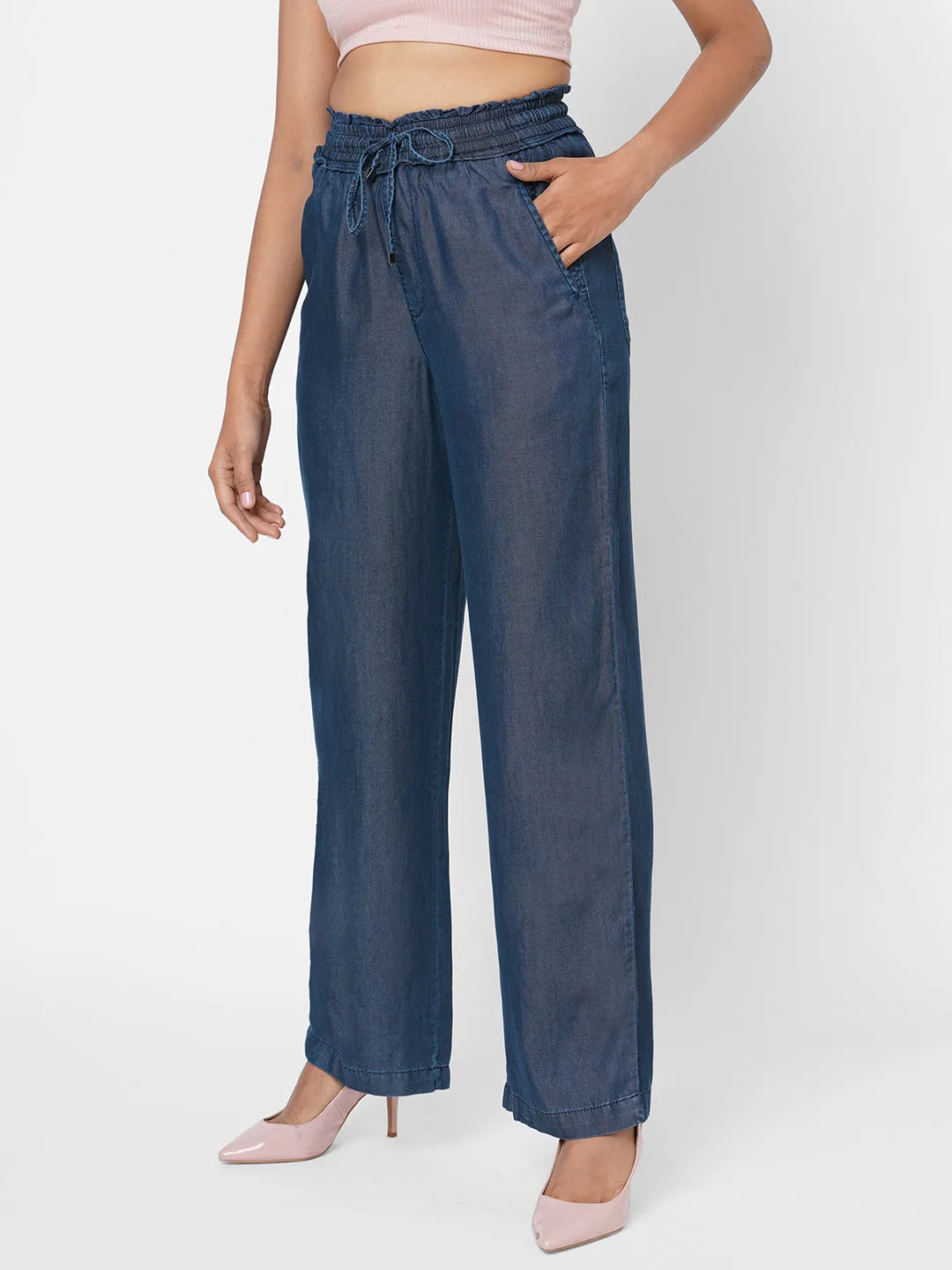 Women High-Rise Comfort Fit Culottes