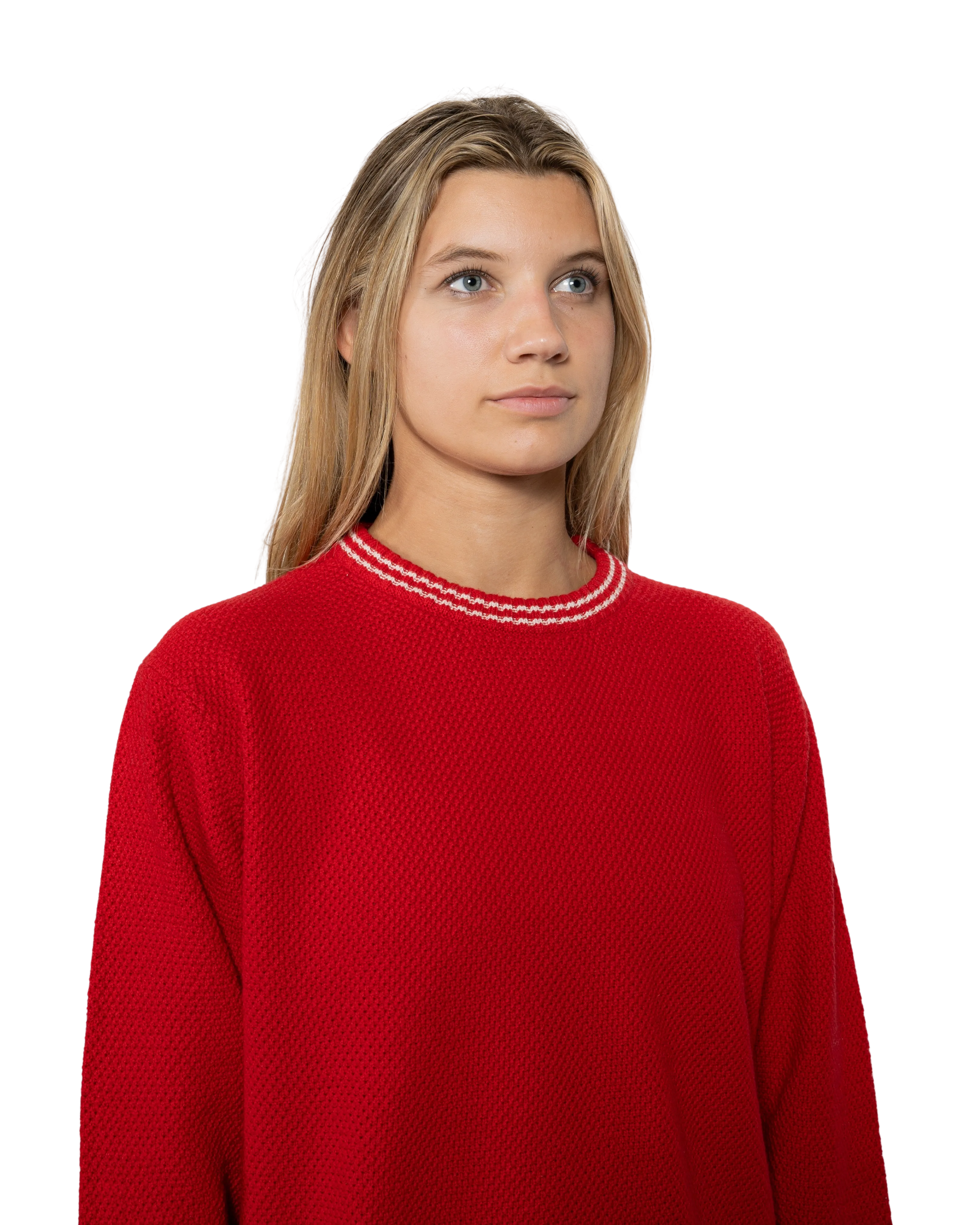 Wool Sweater - Red